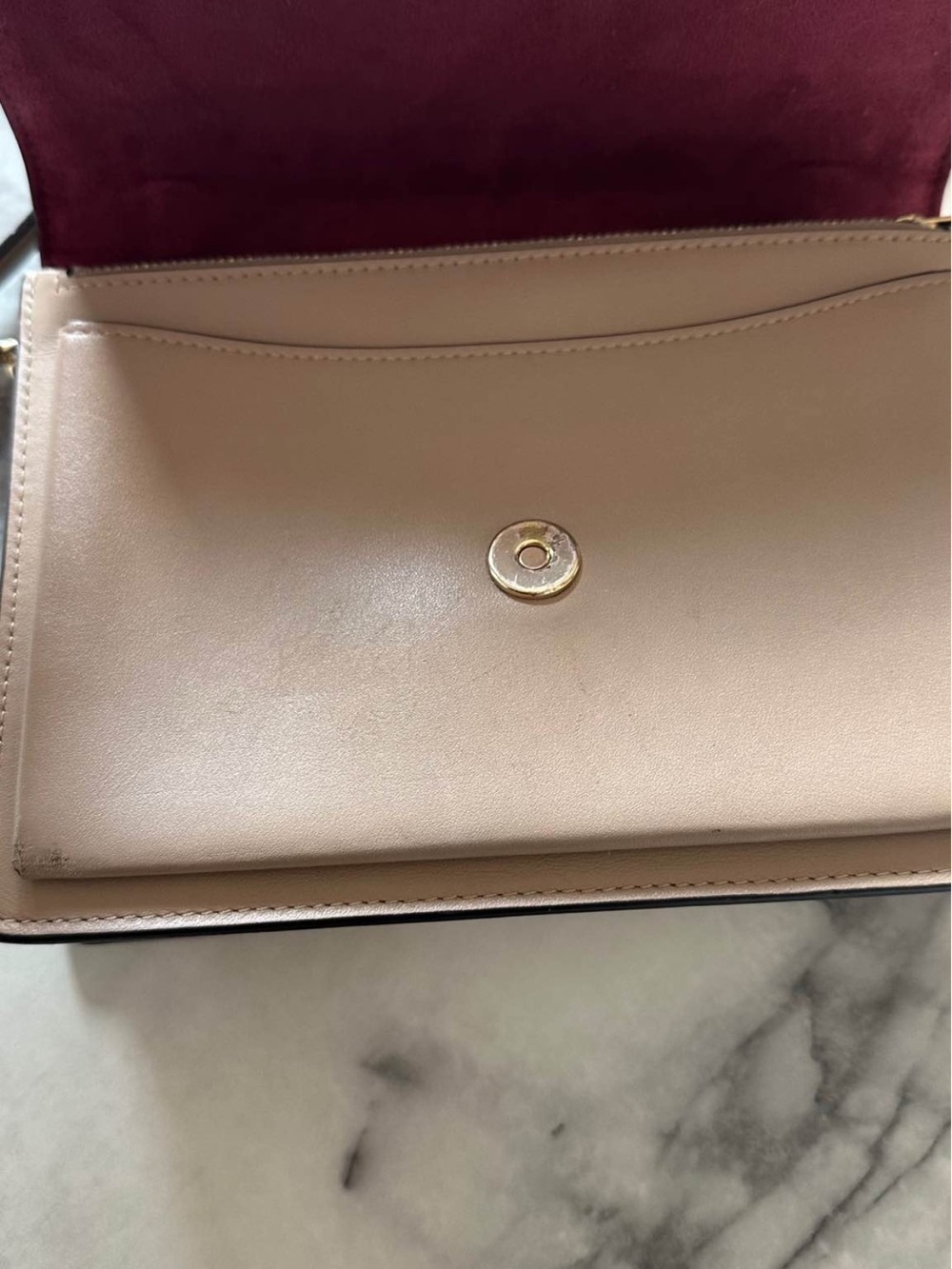 Coach Quilted Crossbody Bag w Napa Leather - Picture 8 of 10